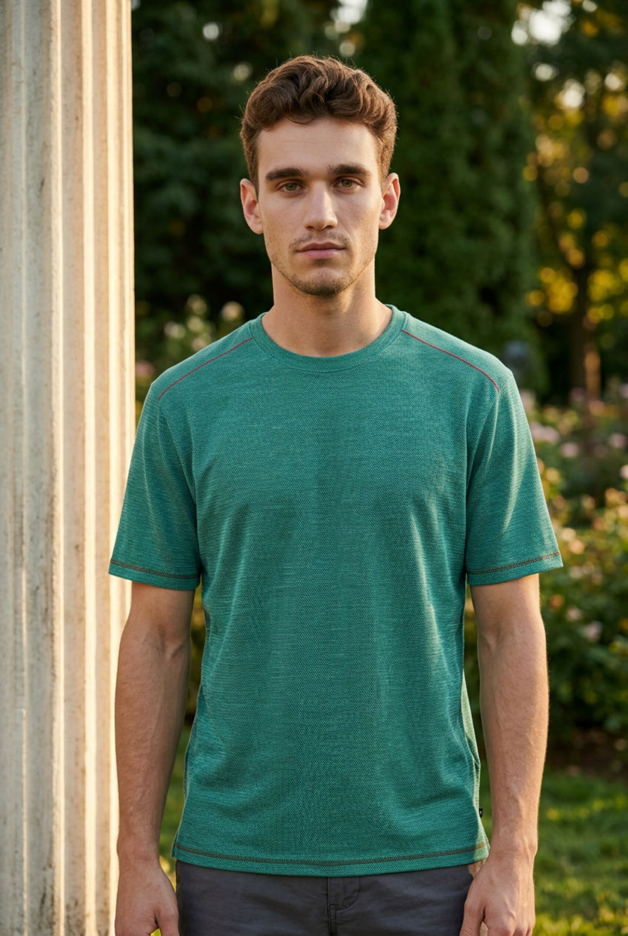 Tommy Bahama Infinity Pool Textured Crew Neck T-Shirt